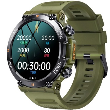 Zegarek męski SMARTWATCH Rubicon ROZMOWY KROKI SMS