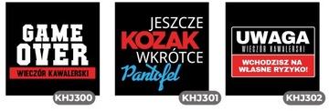 BOKSERKI Prezent EKIPA PANA MŁODEGO Wzory MiX XXL