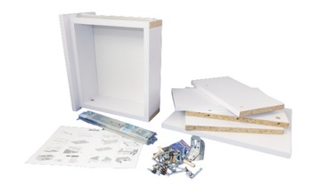 БЕЛЫЙ+Ф. Глянцевый туалетный столик, письменный стол, настенная консоль