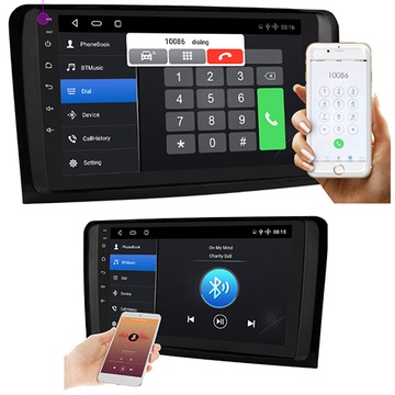 РАДИО GPS ANDROID 11 MERCEDES ML W164 USB WIFI