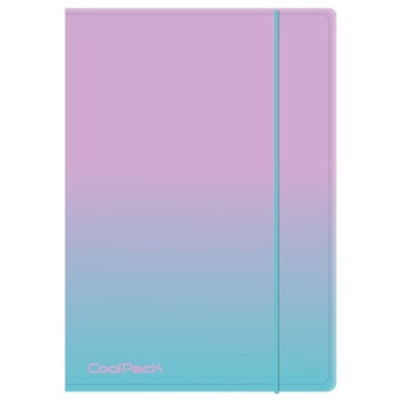 TECZKA KOLOROWA Z GUMKĄ GRADIENT BLUEBERRY A-4