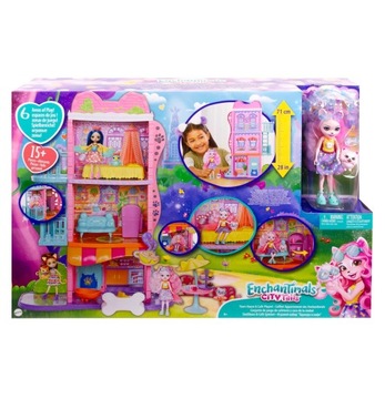 EnchanTimals Городской дом с кафе HJH65