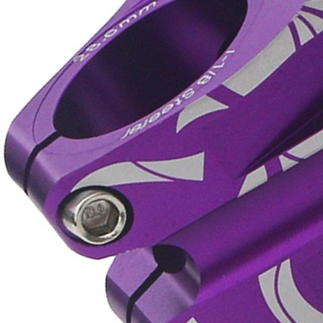 Короткий вынос велосипеда 31,8 мм 35 мм Детали фиолетового цвета