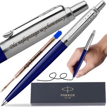 DŁUGOPIS PARKER JOTTER Z GRAWEREM CZARNY WKŁAD NA PREZENT MATURĘ DEDYKACJA