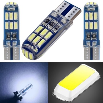 СВЕТОДИОДНАЯ ЛАМПА W5W T10 СТОЯНОЧНЫЙ СВЕТИЛЬНИК 8000K СИНИЙ БЕЛЫЙ