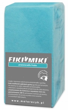 FIKI MIKI PRZEŚCIERADŁO DO KOŁYSKI 90X40 FROTTE