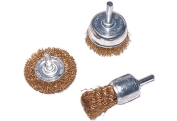 KOMPLET 3 SZCZOREK STALOWYCH NA WIERTARKĘ BEAST