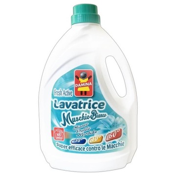 Płyn do prania zapach piżmo włoski 50 prań Muschio Bianco 3l Damina