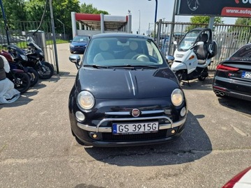 Fiat 500 II Hatchback 3d 1.2 69KM 2008 Fiat 500 1.2 Benzyna 69 KM, Klimatyzacja,, zdjęcie 1