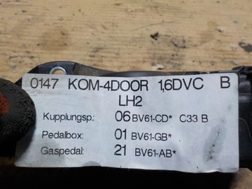 PEDAŁ POTENCJOMETR GAZU FOCUS MK3 BV619F836AB