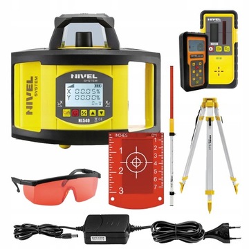 Niwelator laserowy Nivel System NL540 + ZESTAW WYŚ