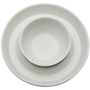 MISECZKA DO DIPÓW SOSÓW 2X MISKI PORCELANOWE