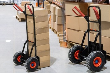 Складная складская транспортная тележка, шлифовальная ручка 150 кг Dooc