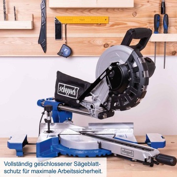 Торцовочная пила Scheppach HM254 SOFT START 254 мм PL