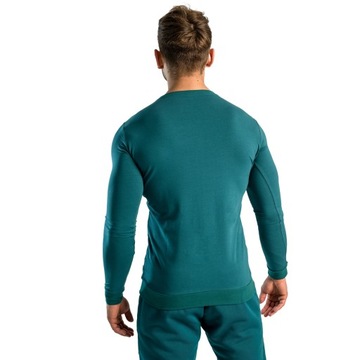 MĘSKA KOSZULKA Z DŁUGIM RĘKAWEM DEEP TEAL STRIX M