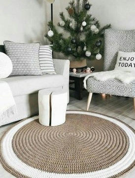 Веревка х/б витая 6мм, БЕЛАЯ, веревка, 20м