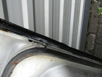 17 MERCEDES W210 95-02 DRZWI PRAWE PRZEDNIE PRAWY PRZOD SREBRNE 744