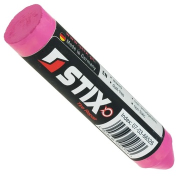 WOSKOWA KREDA RÓŻOWA DO ZNAKOWANIA OPON, NIEZMYWALNY MARKER - STIX PREMIUM