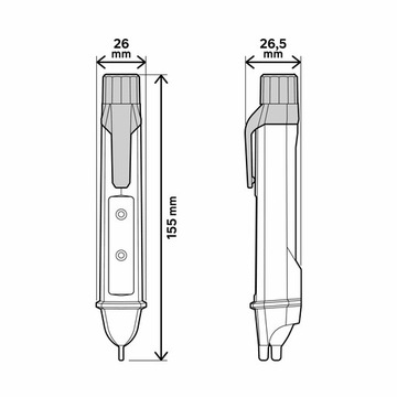 Тестер напряжения Lexman Leroy Merlin PT202A