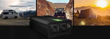 Преобразователь GREEN CELL Pro 12 В/230 В, 3000 Вт/6000 Вт