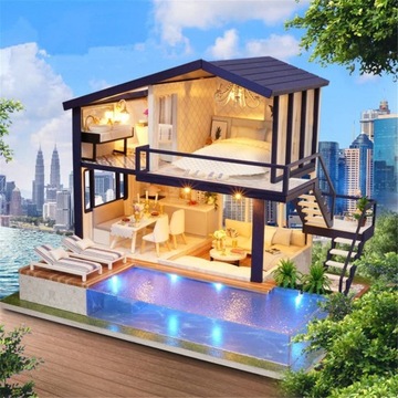 Модель многоквартирного дома Cuteroom Модель дома «сделай сам»