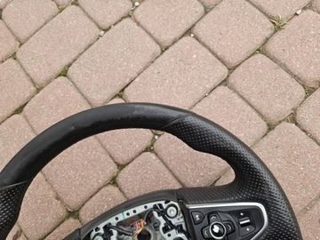 ОПК-линейная кожаная рулевое колесо с подогревом