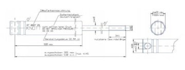 Амортизатор прицепа KNOTT 87000709 Устройство для преодоления препятствий KF13
