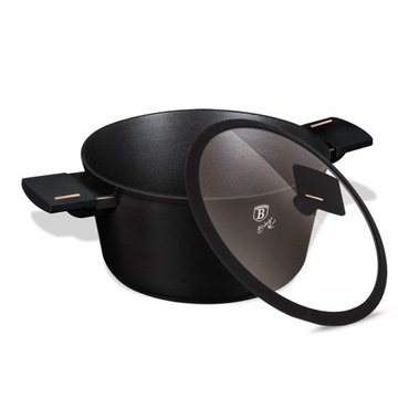 Garnek MONACO z pokrywką 24 cm Berlinger Haus