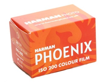 Phoenix 200 / 36 Harman film kolorowy 35 mm. do zdjęć C41 NOWOŚĆ