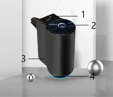 БЕСПРОВОДНОЙ ДИФФУЗОР-ОСВЕЖИТЕЛЬ АВТОМОБИЛЯ AROMA 3 АРОМАТИЧЕСКИЕ МАСЛА!
