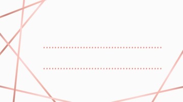 WINIETKI NA STÓŁ 10 szt Chrzest Urodziny Rose Gold