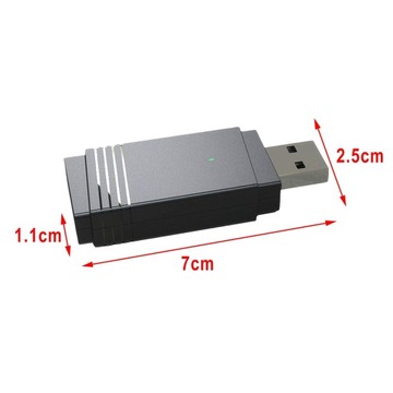 USB-адаптер беспроводной Wi-Fi, двухдиапазонный ключ