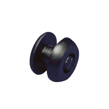 Spinka ? 12 mm - długość 7,5 mm Czarny 10 szt