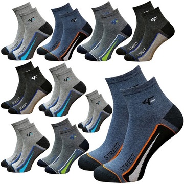 10 x Skarpety Bawełniane Skarpetki Męskie mix 42-46