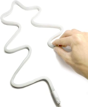 Неоновая светодиодная лампа DIY Подарочное украшение Розовый Розовый