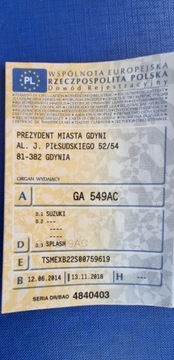 Suzuki Splash 2014 Suzuki Splash 2014r, 1.0 Benzyna. Uszkodzony lewy tyl. Benzyna 60KM, zdjęcie 13