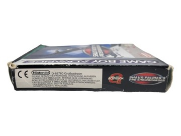 Сноубордист Шона Палмера Game Boy Advance GBA