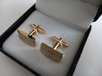 Запонки «Захватывающие лыжники» для лыжного спорта