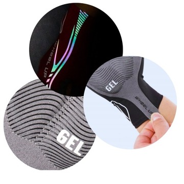 ЖЕНСКИЕ ВЕЛОСИПЕДНЫЕ ПЕРЧАТКИ БЕЗ ПАЛЬЦЕВ ГЕЛЕВЫЕ КОЛЕСА ВВЕРХ