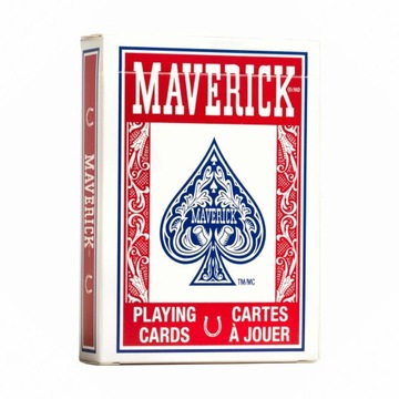 MAVERICK MD Red (standard poker size) karty klasyczne
