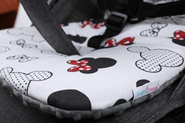 ВСТАВКА ДЛЯ КОЛЯСКИ MINKY, ДВУХСТОРОННЯЯ ХЛОПКА BABYMAM