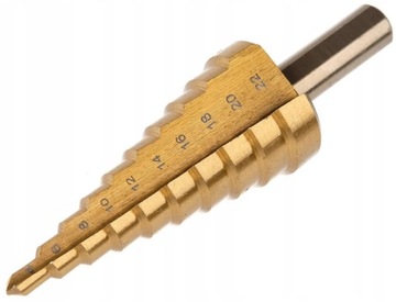 СВЕРЛА С КОНУСОМ ДЛЯ РОЖДЕСТВЕНСКОЙ ЕЛКИ СВЕРЛА HSS TYTAN 4-22MM