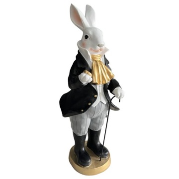 KRÓLIK WIELKANOCNY ZAJĄC WIELKANOCNY OZDOBY WIELKANOCNE FIGURKA WIELKANOCNA