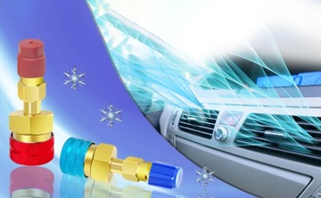 ADAPTER HP/LP DO NAPEŁNIANIA KLIMATYZACJI R1234YF DO R134A