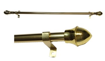 Мини-занавесные стержни кафе ревности стержни регулируются 135-225 см.