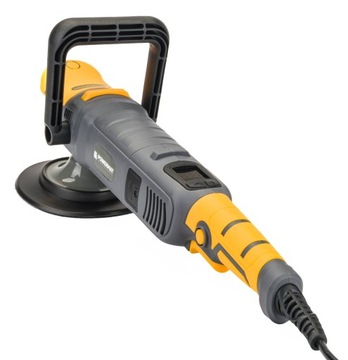 АВТОПОЛИРОВАЛЬНАЯ МАШИНА 1600ВТ, ЖК-регулятор скорости