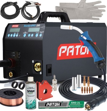 MIGOMAT PATON STANDARD MIG-250 PULS MMA TIG 3W1