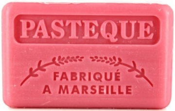 Delikatne Francuskie mydło Marsylskie PASTEQUE ARBUZ ARBUZOWE 125 g