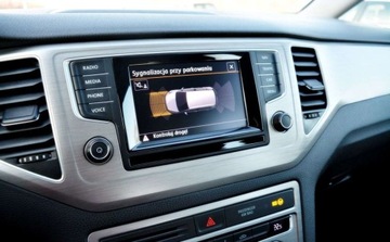 Volkswagen Golf Sportsvan Sportsvan 1.6 TDI BlueMotion 110KM 2014 Volkswagen Golf Sportsvan Nowy rozrzad, Nawigacja, Czujniki parkowania, Kl, zdjęcie 6