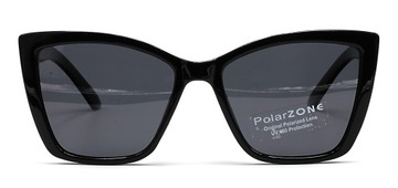 Okulary przeciwsłoneczne damskie polaryzacyjne z etui polarzone filtruv 400
